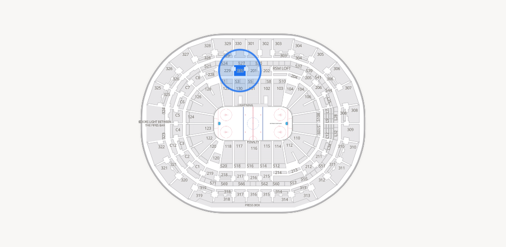 Benchmark International Arena Seating Chart