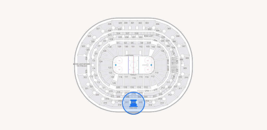 Benchmark International Arena Seating Chart