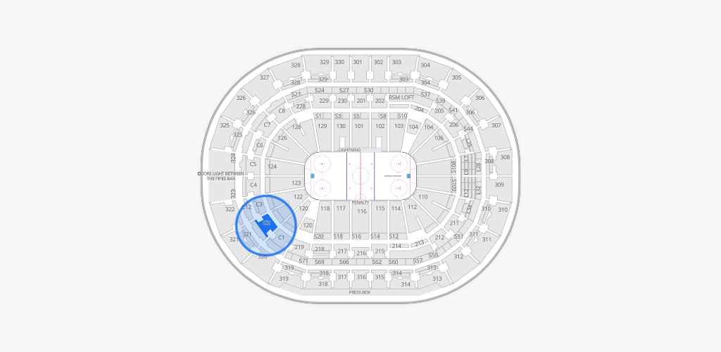 Benchmark International Arena Seating Chart