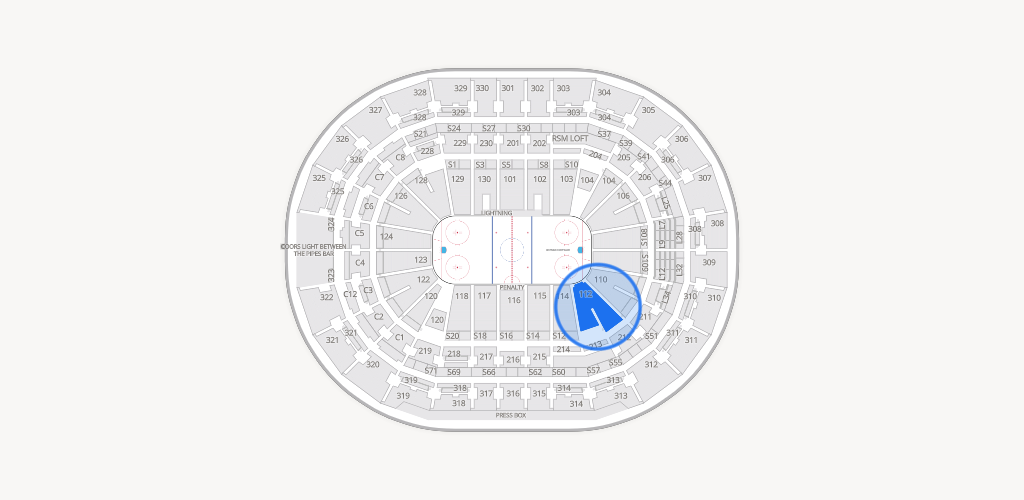 Benchmark International Arena Seating Chart