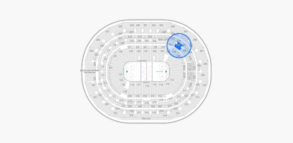 Benchmark International Arena Seating Chart
