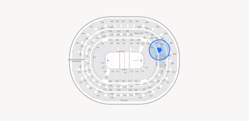 Benchmark International Arena Seating Chart