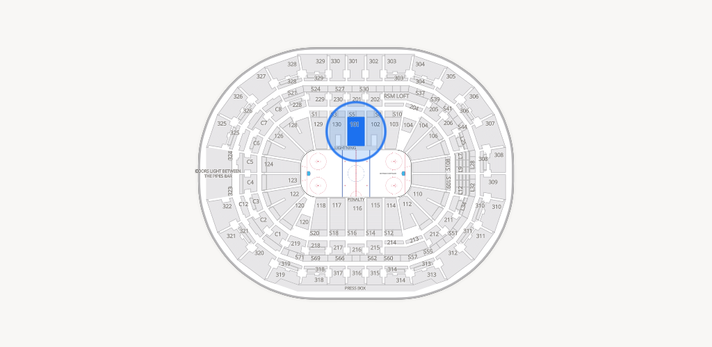 Benchmark International Arena Seating Chart