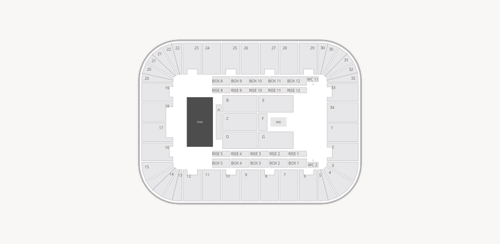 Berglund Center Seating Chart