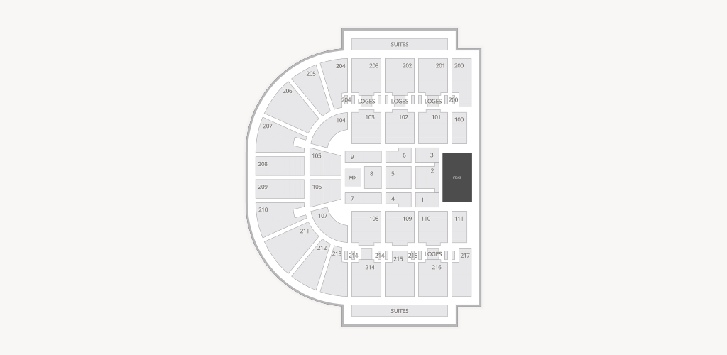 Bert Ogden Arena Seating Chart