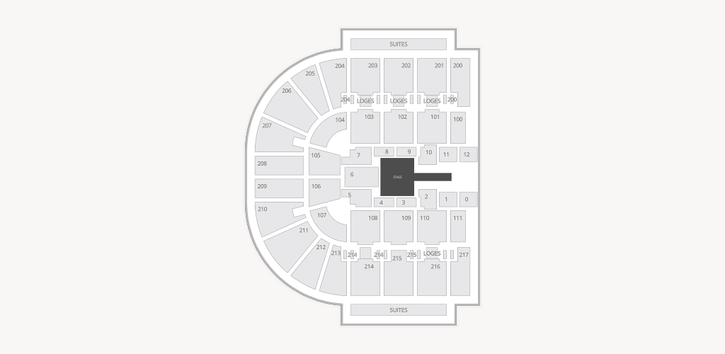 Bert Ogden Arena Seating Chart