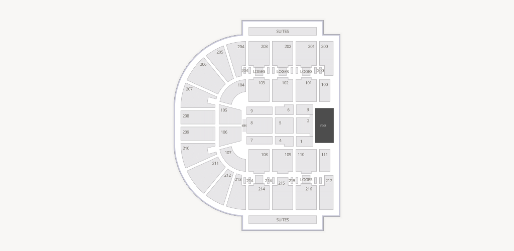 Bert Ogden Arena Seating Chart