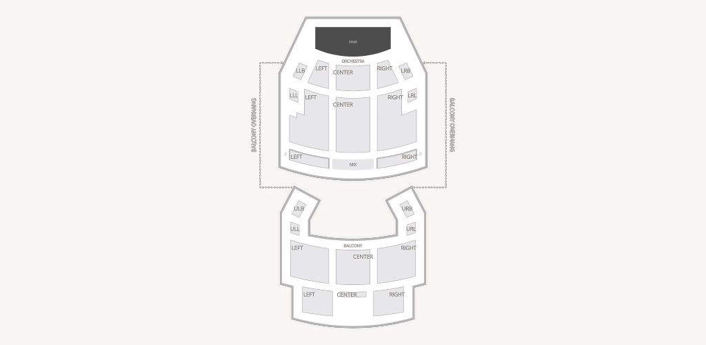 Bijou Theatre - Knoxville Seating Chart