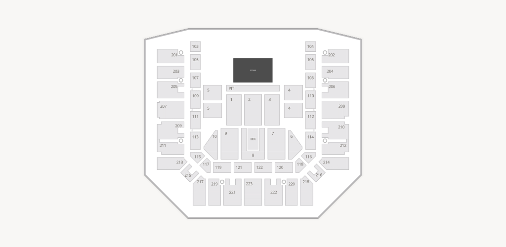 Bill Graham Civic Auditorium Seating Chart