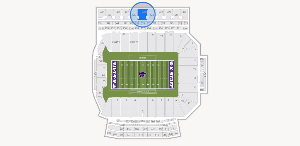Bill Snyder Family Stadium Seating Chart