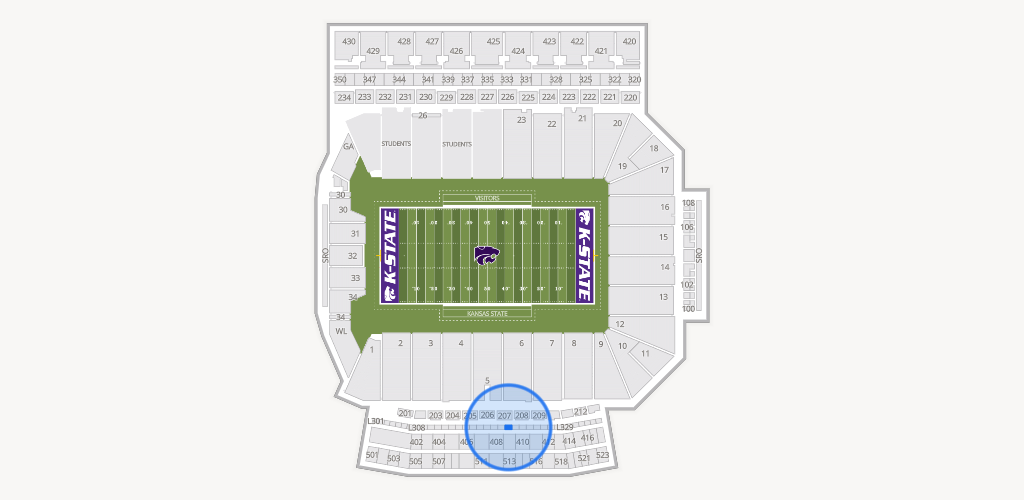 Bill Snyder Family Stadium Seating Chart