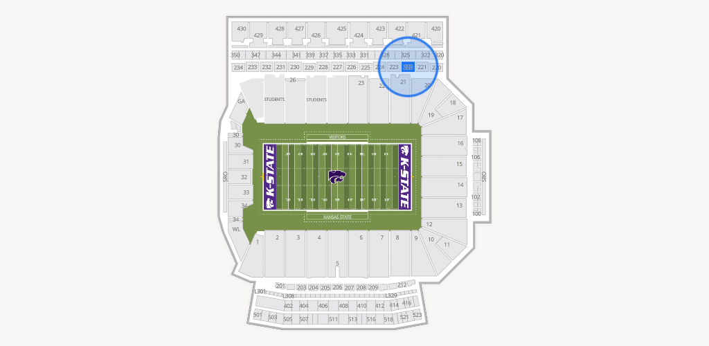 Bill Snyder Family Stadium Seating Chart