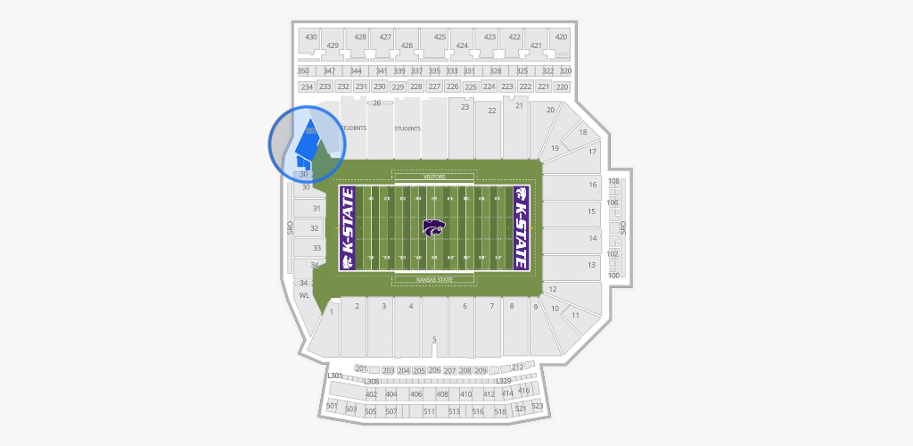 Bill Snyder Family Stadium Seating Chart