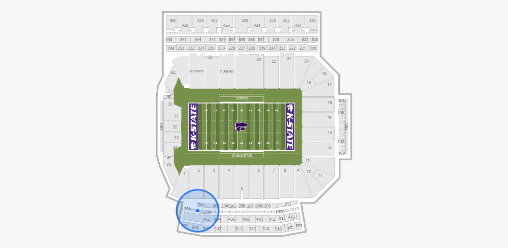 Bill Snyder Family Stadium Seating Chart