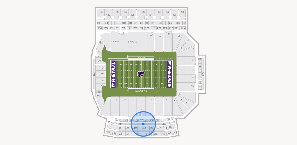 Bill Snyder Family Stadium Seating Chart