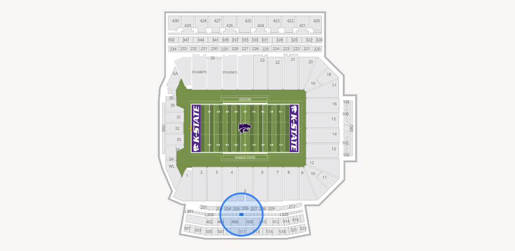 Bill Snyder Family Stadium Seating Chart