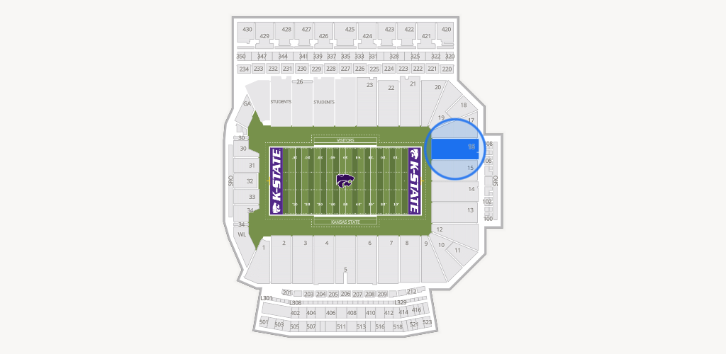 Bill Snyder Family Stadium Seating Chart