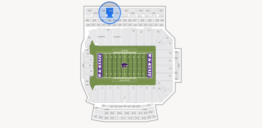 Bill Snyder Family Stadium Seating Chart