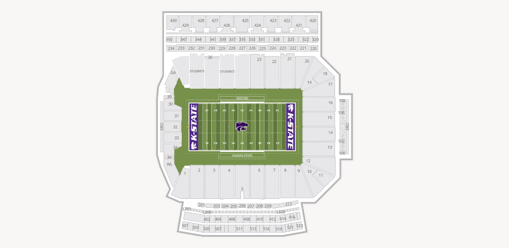 Bill Snyder Family Stadium Seating Chart