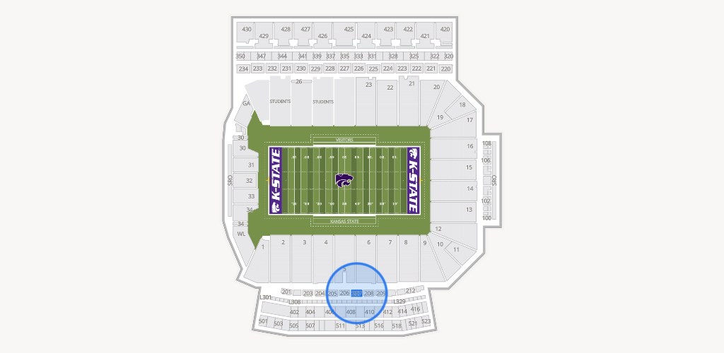 Bill Snyder Family Stadium Seating Chart