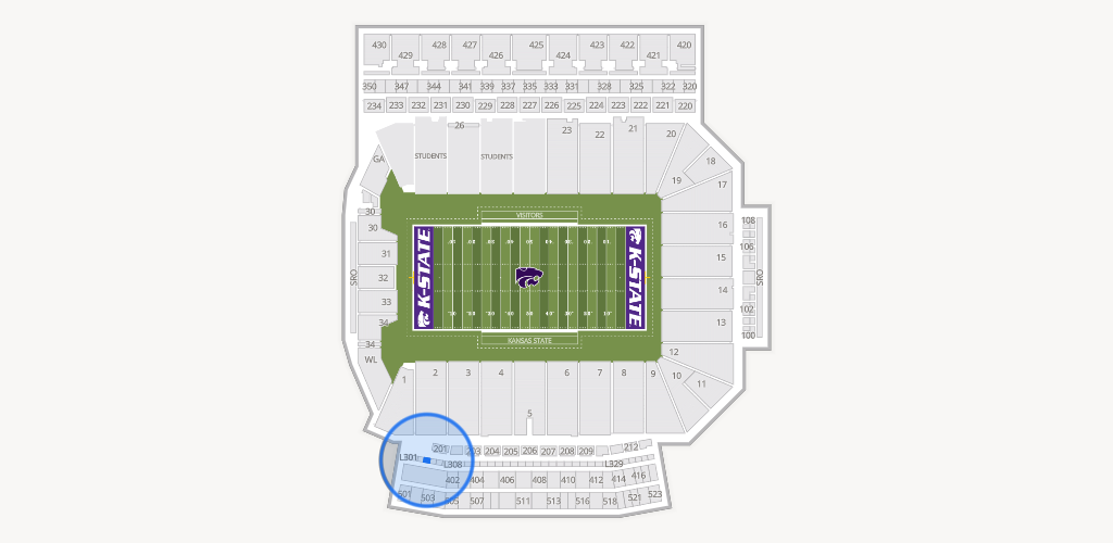 Bill Snyder Family Stadium Seating Chart