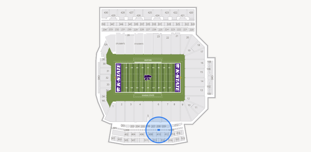 Bill Snyder Family Stadium Seating Chart