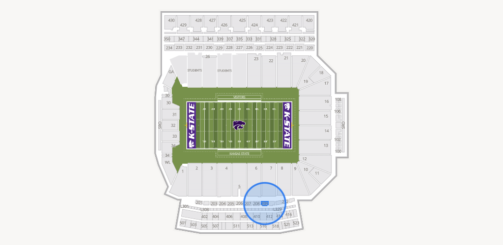 Bill Snyder Family Stadium Seating Chart