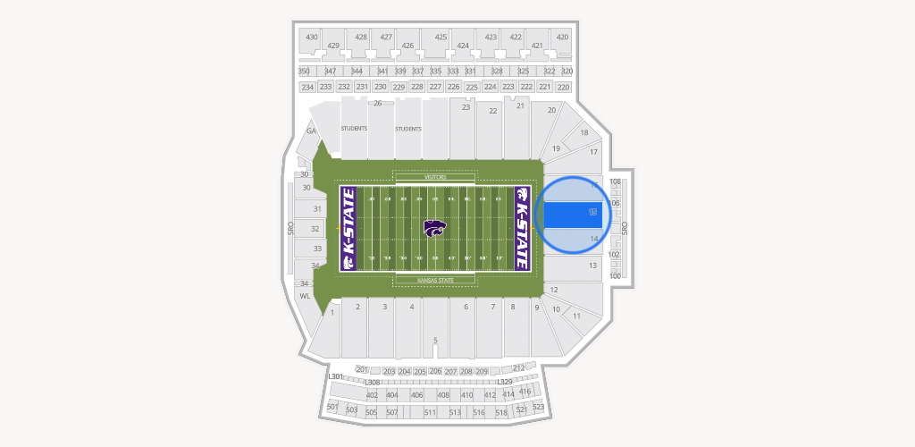 Bill Snyder Family Stadium Seating Chart
