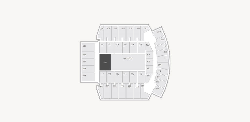 Bismarck Event Center Seating Chart