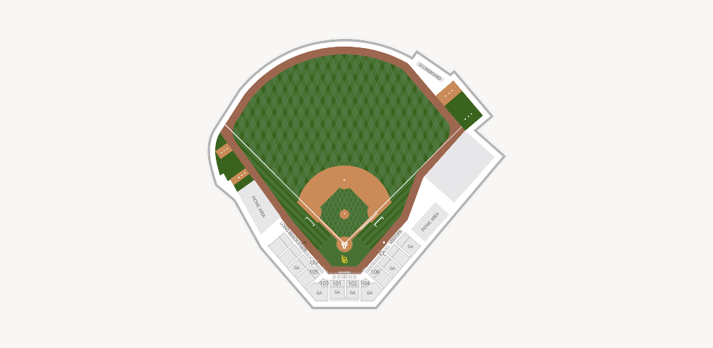 Blair Field Seating Chart