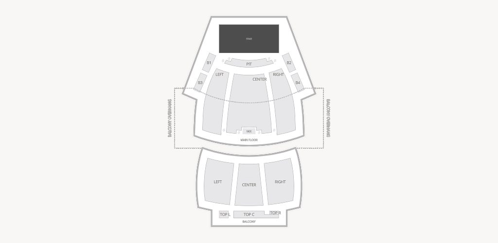 Bloomington Center for the Performing Arts Seating Chart