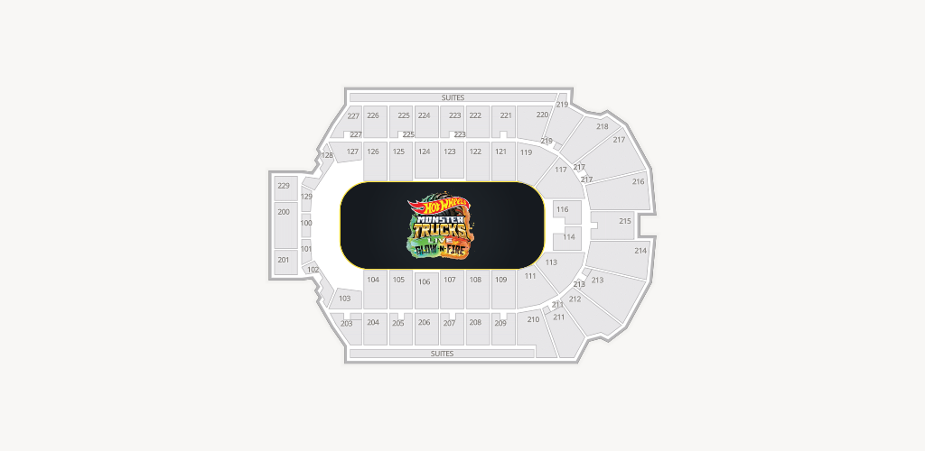 Blue Cross Arena Seating Chart