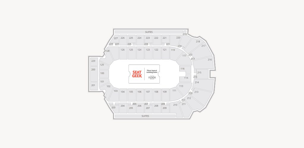 Blue Cross Arena Seating Chart