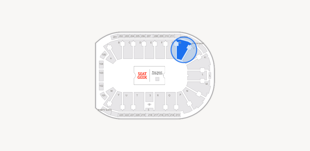 Blue Federal Credit Union Arena Seating Chart