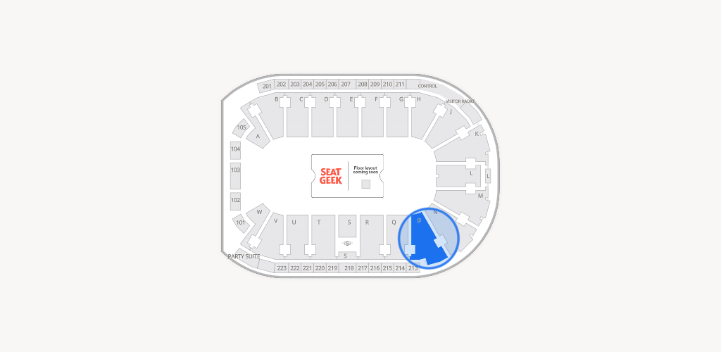 Blue Federal Credit Union Arena Seating Chart