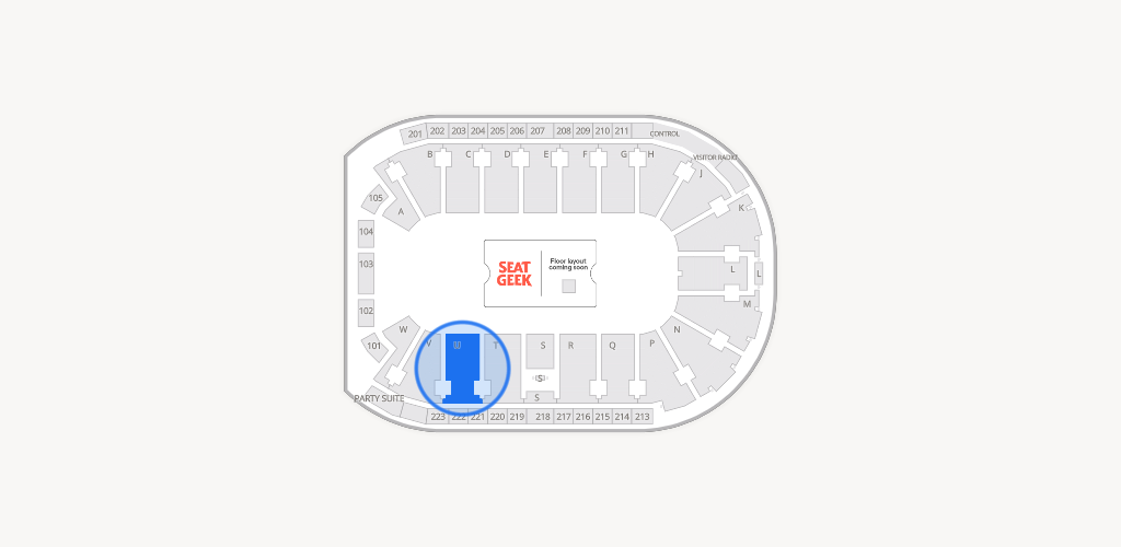 Blue Federal Credit Union Arena Seating Chart