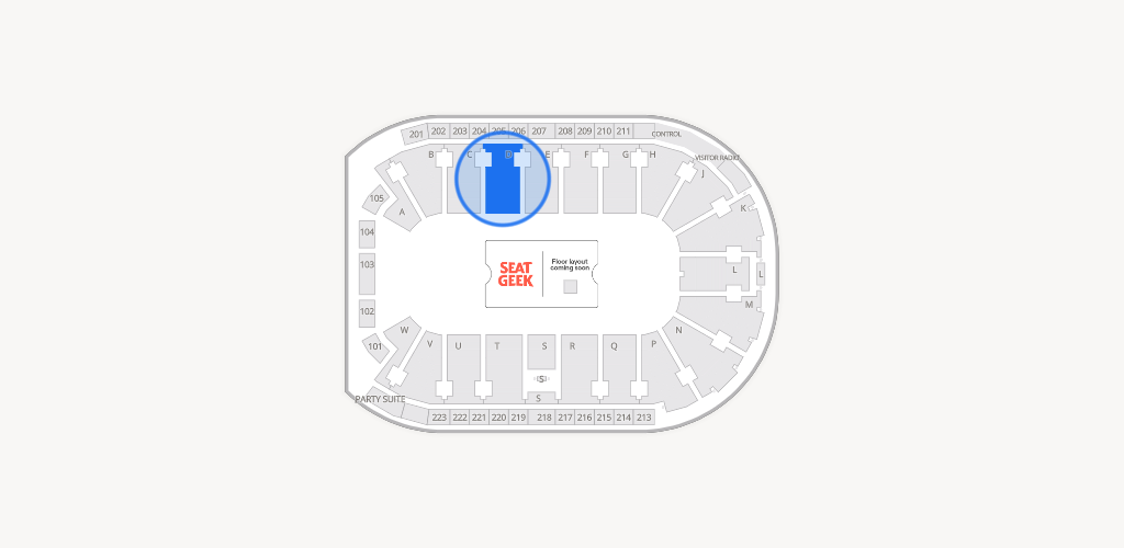 Blue Federal Credit Union Arena Seating Chart