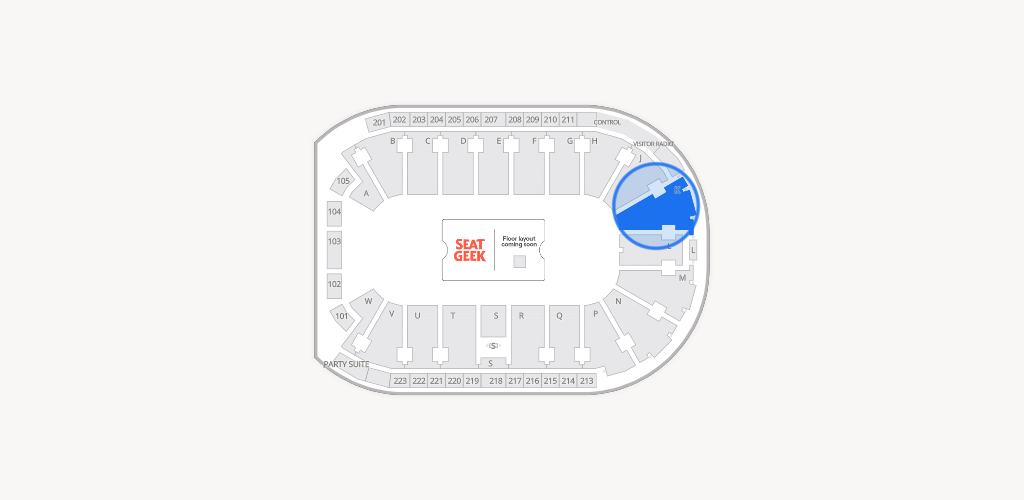 Blue Federal Credit Union Arena Seating Chart