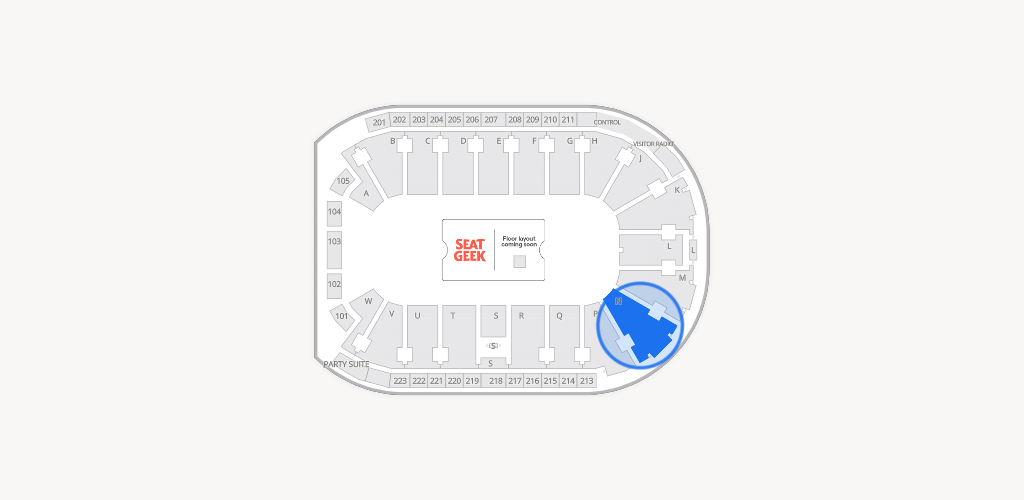 Blue Federal Credit Union Arena Seating Chart