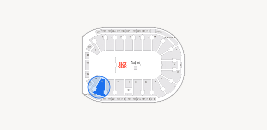 Blue Federal Credit Union Arena Seating Chart