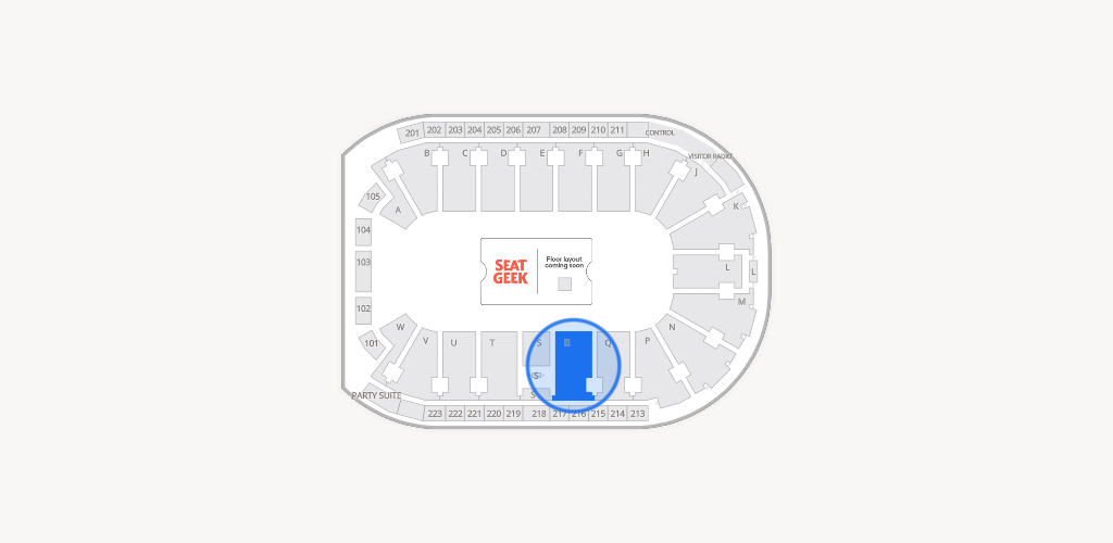 Blue Federal Credit Union Arena Seating Chart