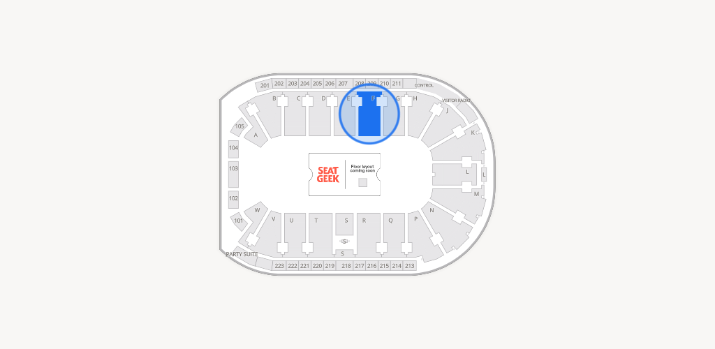Blue Federal Credit Union Arena Seating Chart