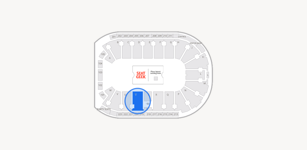 Blue Federal Credit Union Arena Seating Chart