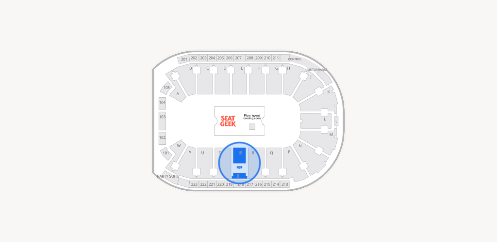 Blue Federal Credit Union Arena Seating Chart