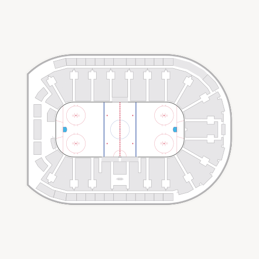 Blue Federal Credit Union Arena seating chart