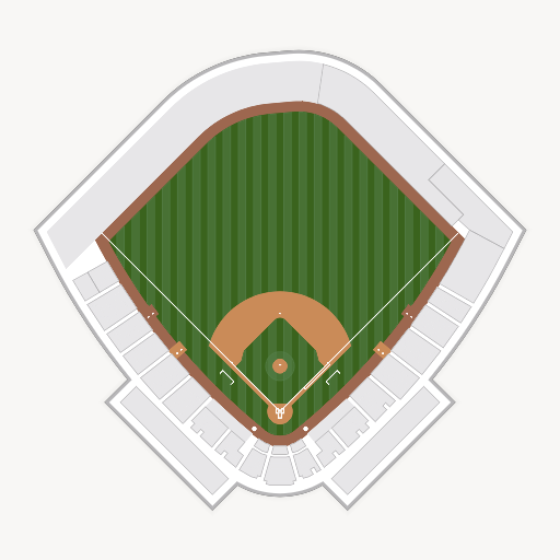 Blue Wahoos Stadium seating chart