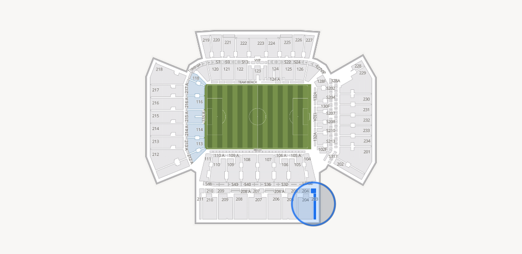 BMO Field Seating Chart