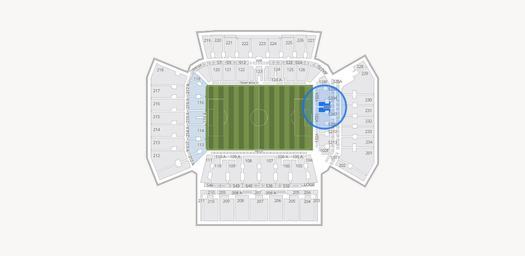 BMO Field Seating Chart