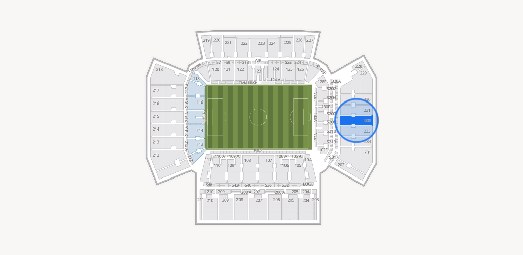 BMO Field Seating Chart