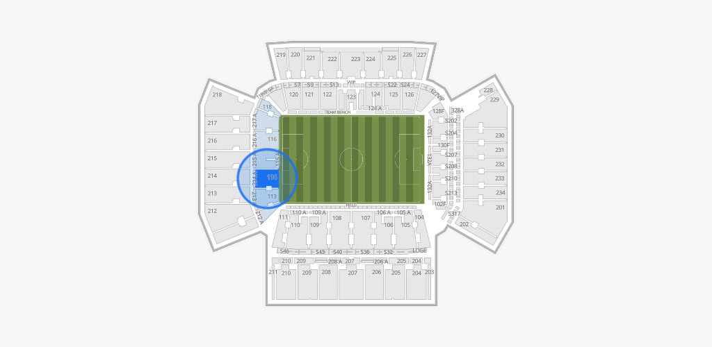 BMO Field Seating Chart
